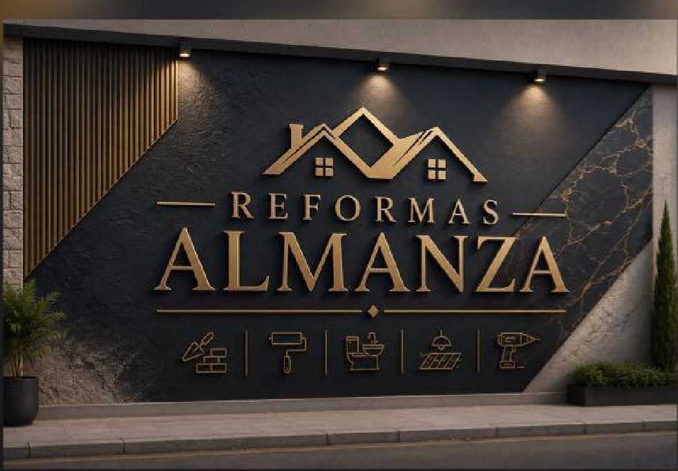 Rótulo de Reformas Almanza